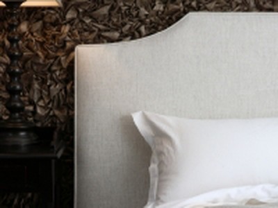 Square Bedhead - buttoned